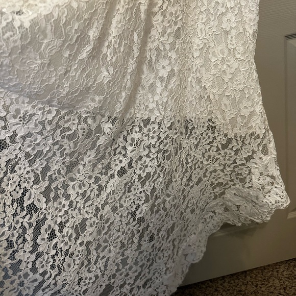 Helsa The forever Audrey skirt in white (M) - Picture 14 of 14